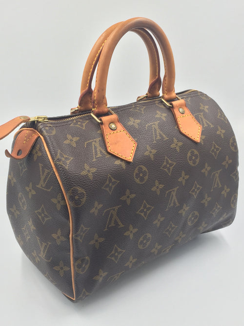 Sold-LOUIS VUITTON Monogram Speedy 25