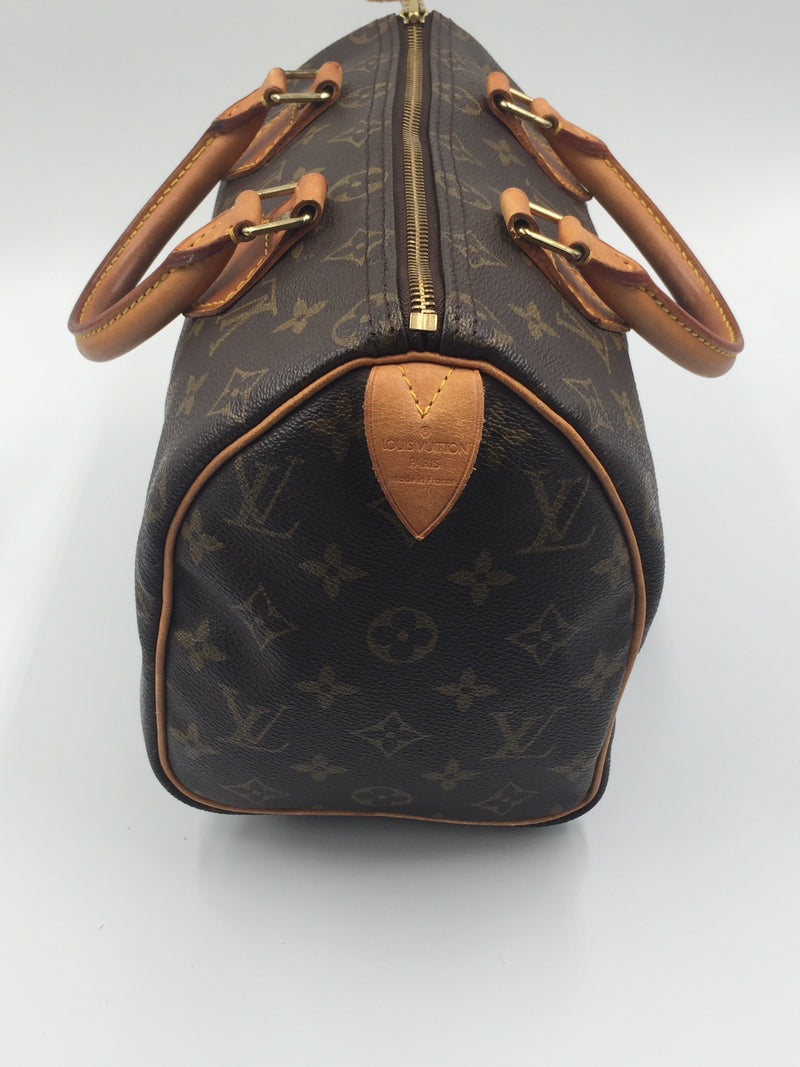 Preloved Louis Vuitton LV Vintage Speedy 25 (with strap) – allprelovedonly