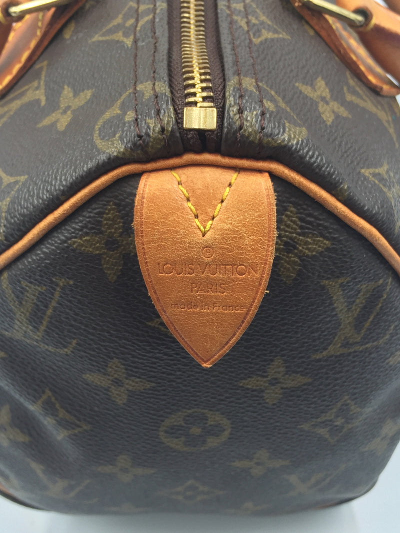 Preloved Louis Vuitton Speedy 25 Monogram Bag SP0978 060623 – KimmieBBags  LLC