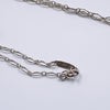 Sold-Tiffany & Co 925 Silver Heart Key Pendant with Necklace