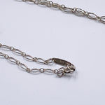 Sold-Tiffany & Co 925 Silver Heart Key Pendant with Necklace