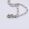 Sold-Tiffany & Co 925 Silver Heart Key Pendant with Necklace