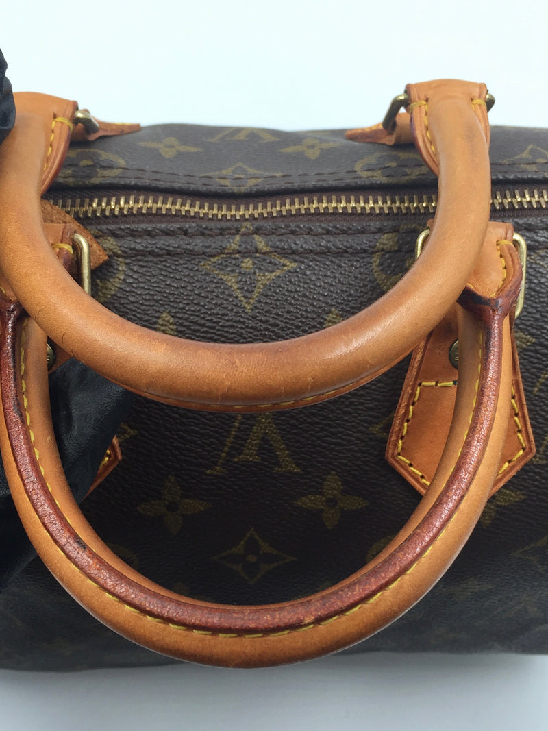 Sold-LOUIS VUITTON Monogram Speedy 25