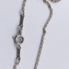 Sold-Tiffany & Co 925 Silver Open Heart Necklace