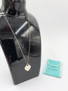 Sold-Tiffany & Co 925 Silver Return to Tiffany Heart Tag with Necklace