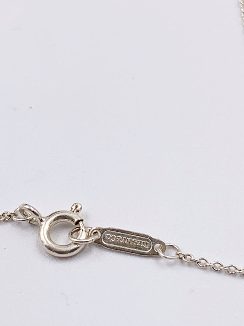 Sold-Tiffany & Co 925 Silver Return to Tiffany Heart Tag with Necklace