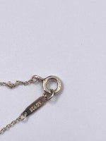 Sold-Tiffany & Co 925 Silver Return to Tiffany Heart Lock with Necklace