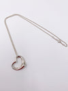Sold-Tiffany & Co 925 Silver Large (22mm) Open Heart Necklace