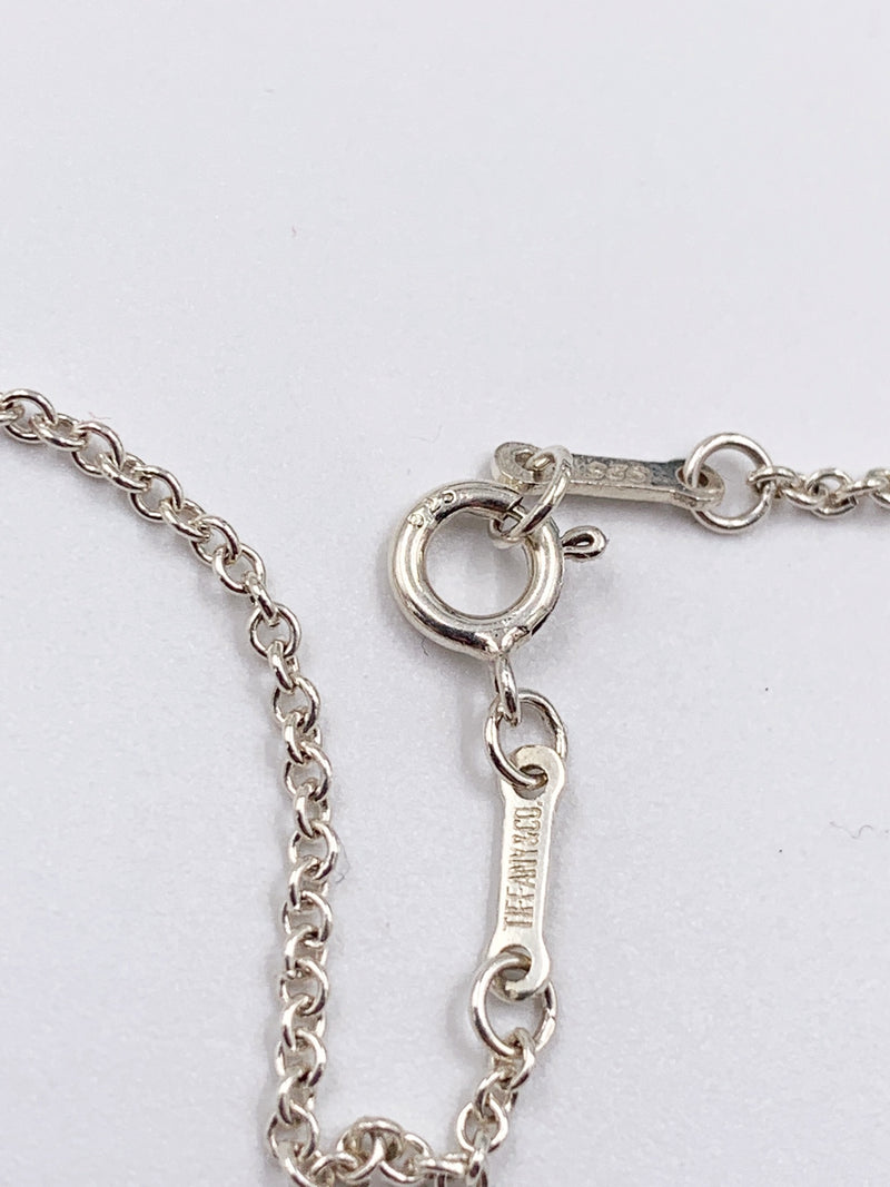 Sold-Tiffany & Co 925 Silver Large (22mm) Open Heart Necklace