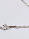 Sold-Tiffany & Co 925 Silver Large (22mm) Open Heart Necklace