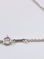 Sold-Tiffany & Co 925 Silver Large (22mm) Open Heart Necklace
