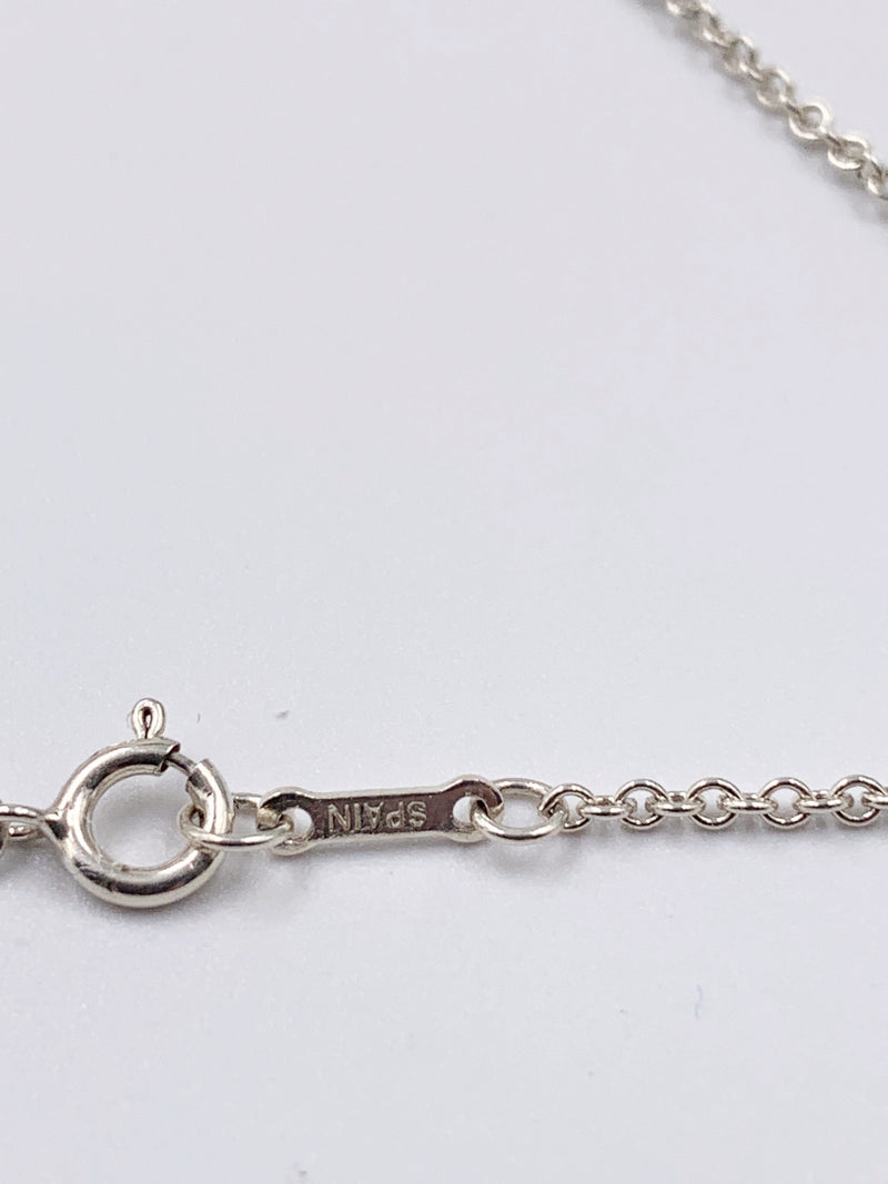 Sold-Tiffany & Co 925 Silver Large (22mm) Open Heart Necklace
