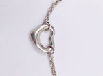 Sold-Tiffany & Co 925 Silver Elsa Peretti Open Heart Bracelet