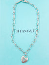 Sold-Tiffany & Co 925 Silver Lock Bracelet