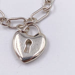 Sold-Tiffany & Co 925 Silver Lock Bracelet