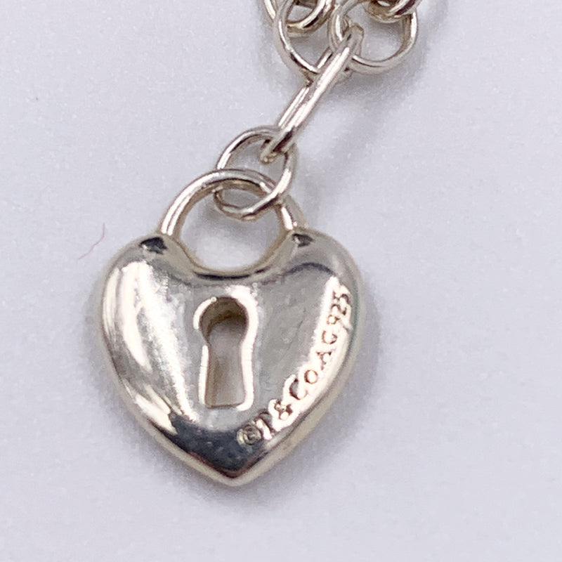Sold-Tiffany & Co 925 Silver Lock Bracelet