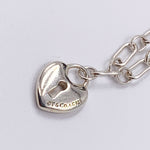 Sold-Tiffany & Co 925 Silver Lock Bracelet