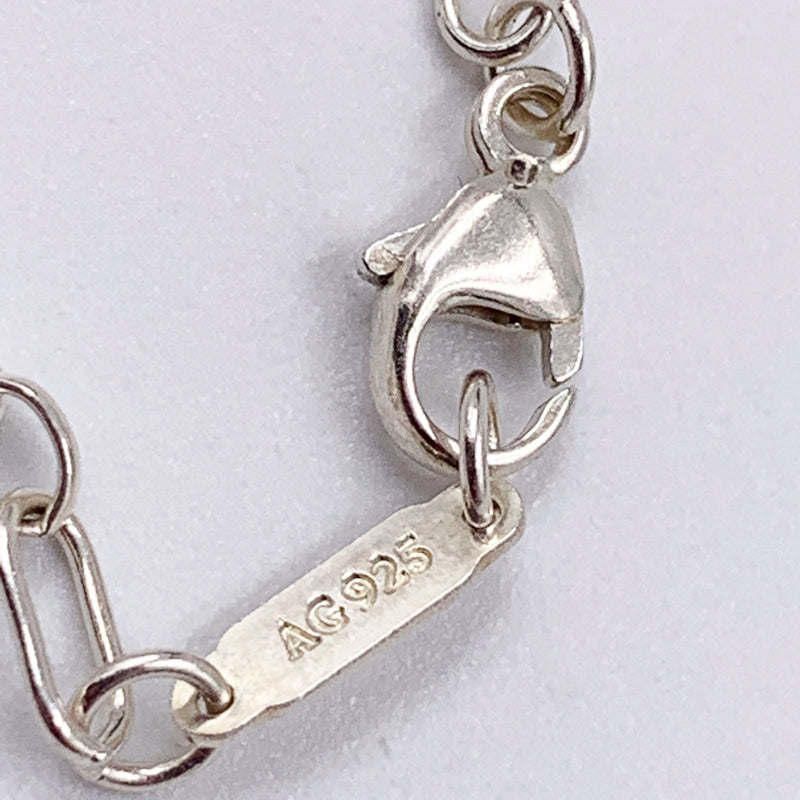 Sold-Tiffany & Co 925 Silver Lock Bracelet
