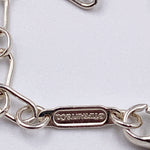 Sold-Tiffany & Co 925 Silver Lock Bracelet