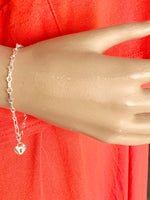 Sold-Tiffany & Co 925 Silver Lock Bracelet