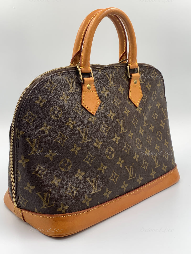 Sold-LOUIS VUITTON Monogram Alma PM Bag