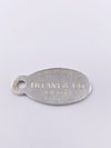 Sold-Tiffany & Co 925 Silver Return to Tiffany Oval Pendant