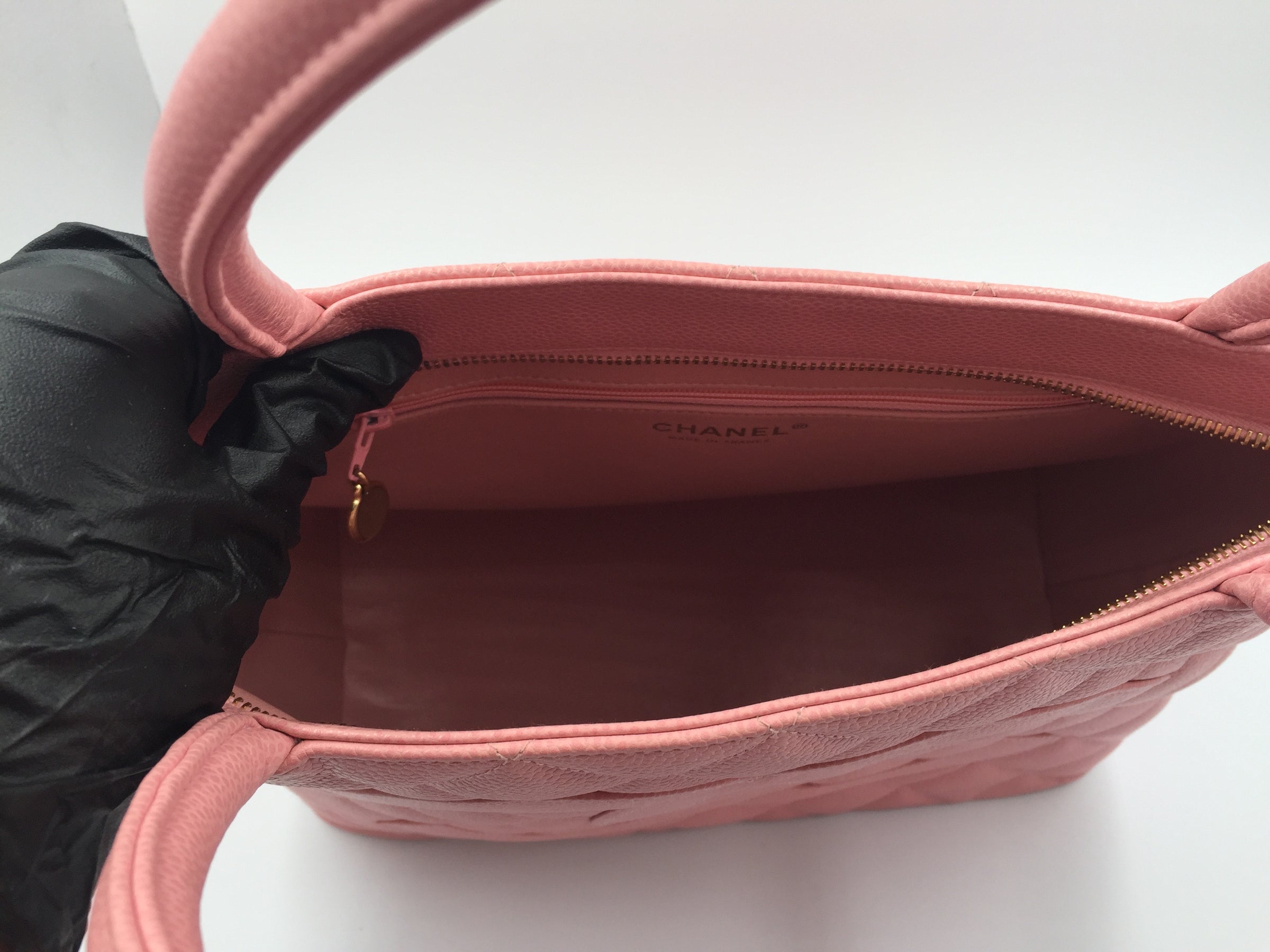 Chanel Medallion Tote - Pink Caviar, QualityConsignments