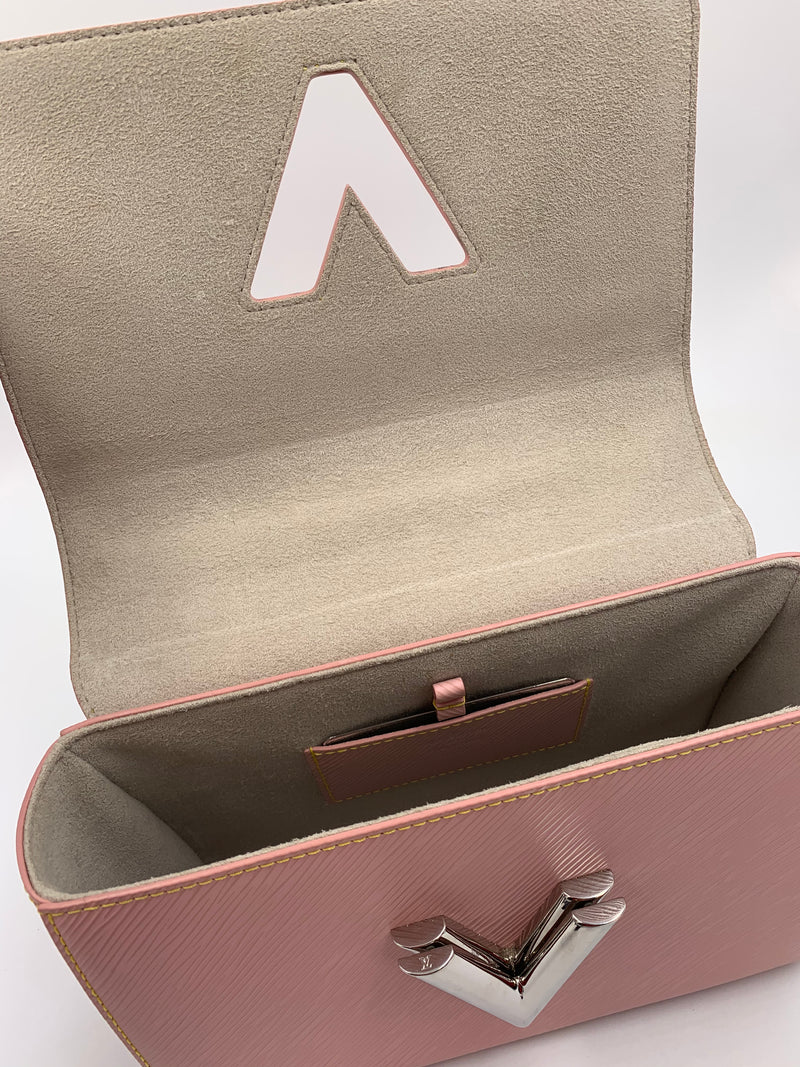 LOUIS VUITTON Epi Twist MM Pink Shoulder Bag Crossbody Bag- Preowned Luxury  - Preloved Lux Canada