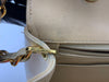 CHANEL Lambskin Small Diana Single Chain Single Flap Bag Beige Gold hardware