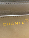 CHANEL Lambskin Small Diana Single Chain Single Flap Bag Beige Gold hardware