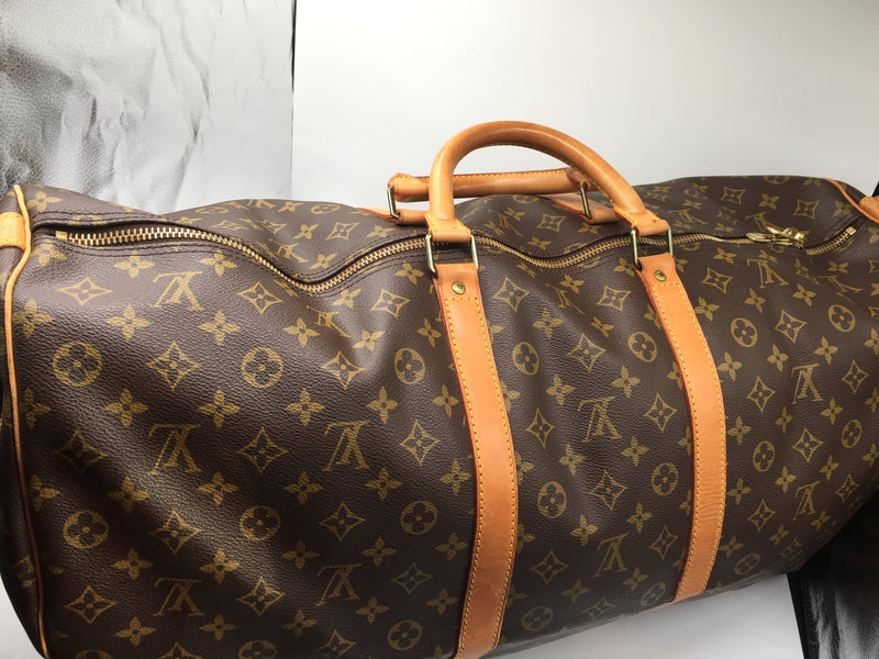 Louis Vuitton Monogram Keepall 60 Travel Large Duffle Bag M41412