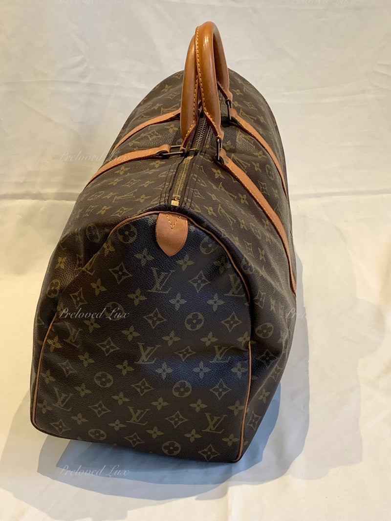 LOUIS VUITTON Monogram Keepall 50 Travel Bag