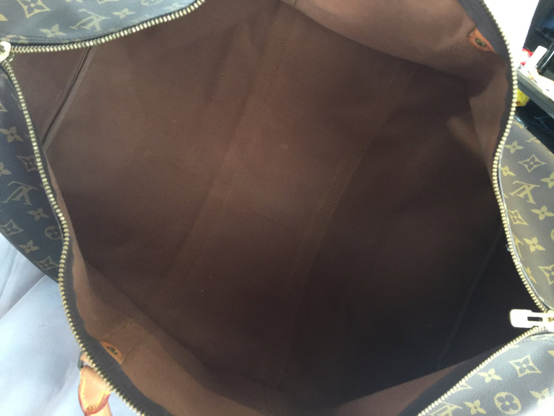 Louis Vuitton Monogram Keepall Bandouliere 60 Boston Duffle Bag with Strap