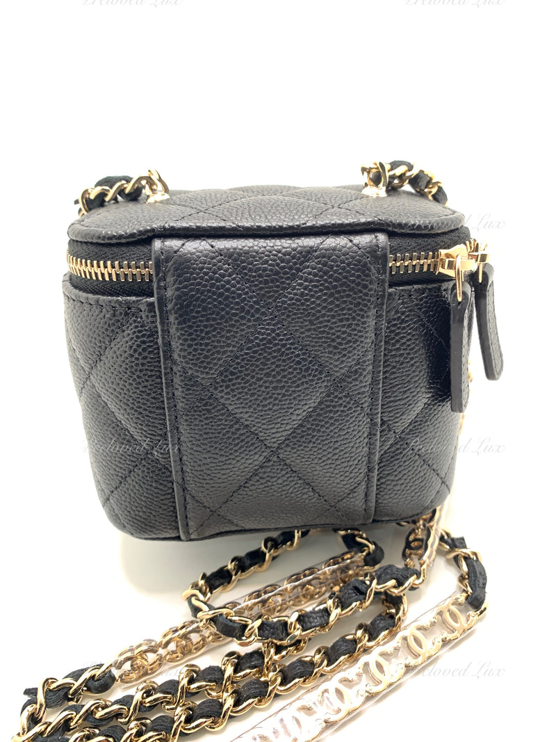 Chanel Caviar Quilted Mini Camera Case Bag