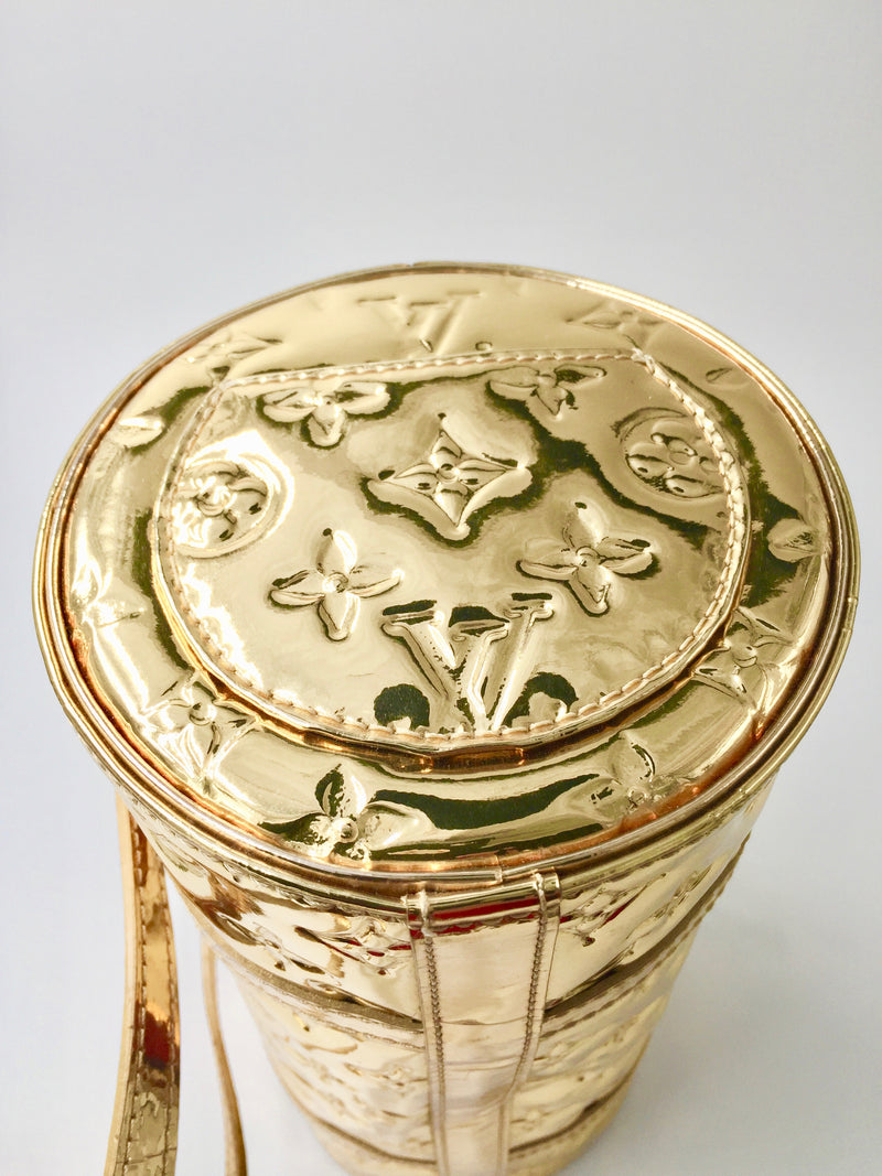 Sold-LOUIS VUITTON Monogram Gold Miroir Papillon M95270 - ltd ed.