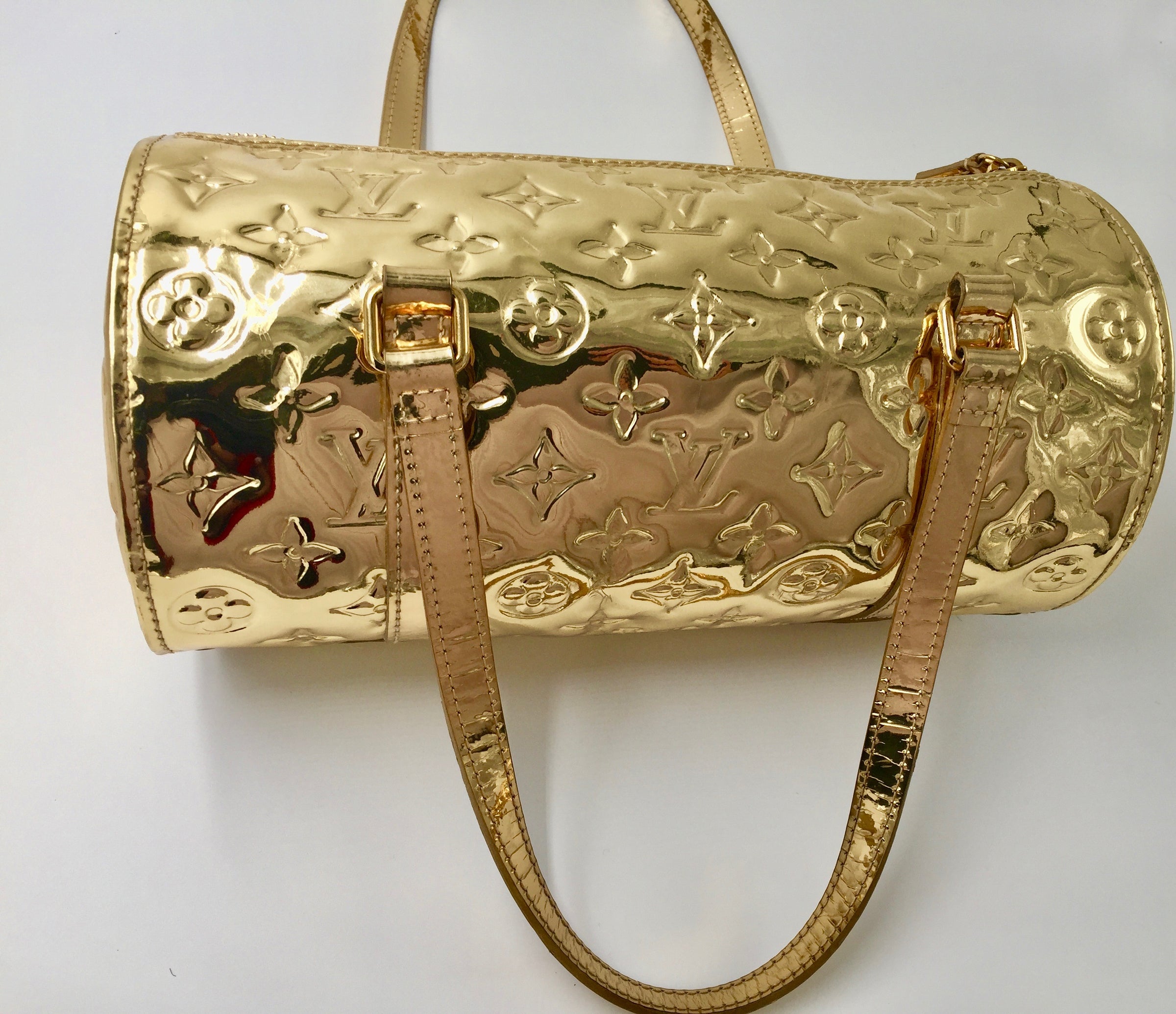 Louis Vuitton Limited Edition Gold Monogram Miroir Papillon Bag - Yoogi's  Closet