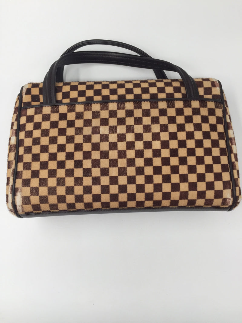 282. Louis Vuitton Limited Edition Damier Sauvage Calf Hair Lionne, 2002 -  December 2019 - ASPIRE AUCTIONS