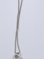 Sold-Tiffany & Co 925 Silver Return to Tiffany Small Heart Tag Necklace