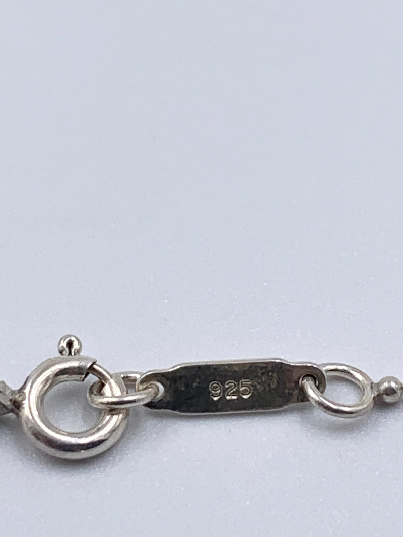 Sold-Tiffany & Co 925 Silver Return to Tiffany Small Heart Tag Necklace