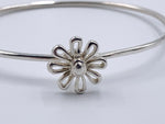 Sold-Tiffany & Co Paloma Picasso Silver 925 Daisy Flower Bangle