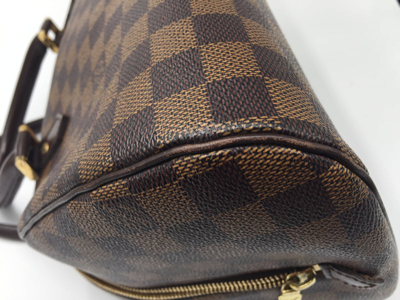 Authenticated Used LOUIS VUITTON Louis Vuitton Rivera MM Damier Ebene  handbag Boston bag women's men's N41434 KS 