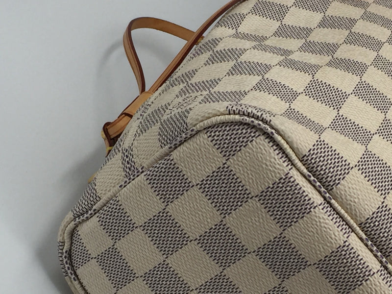 Louis Vuitton Monogram Brown Damier Azur - 2 For Sale on 1stDibs