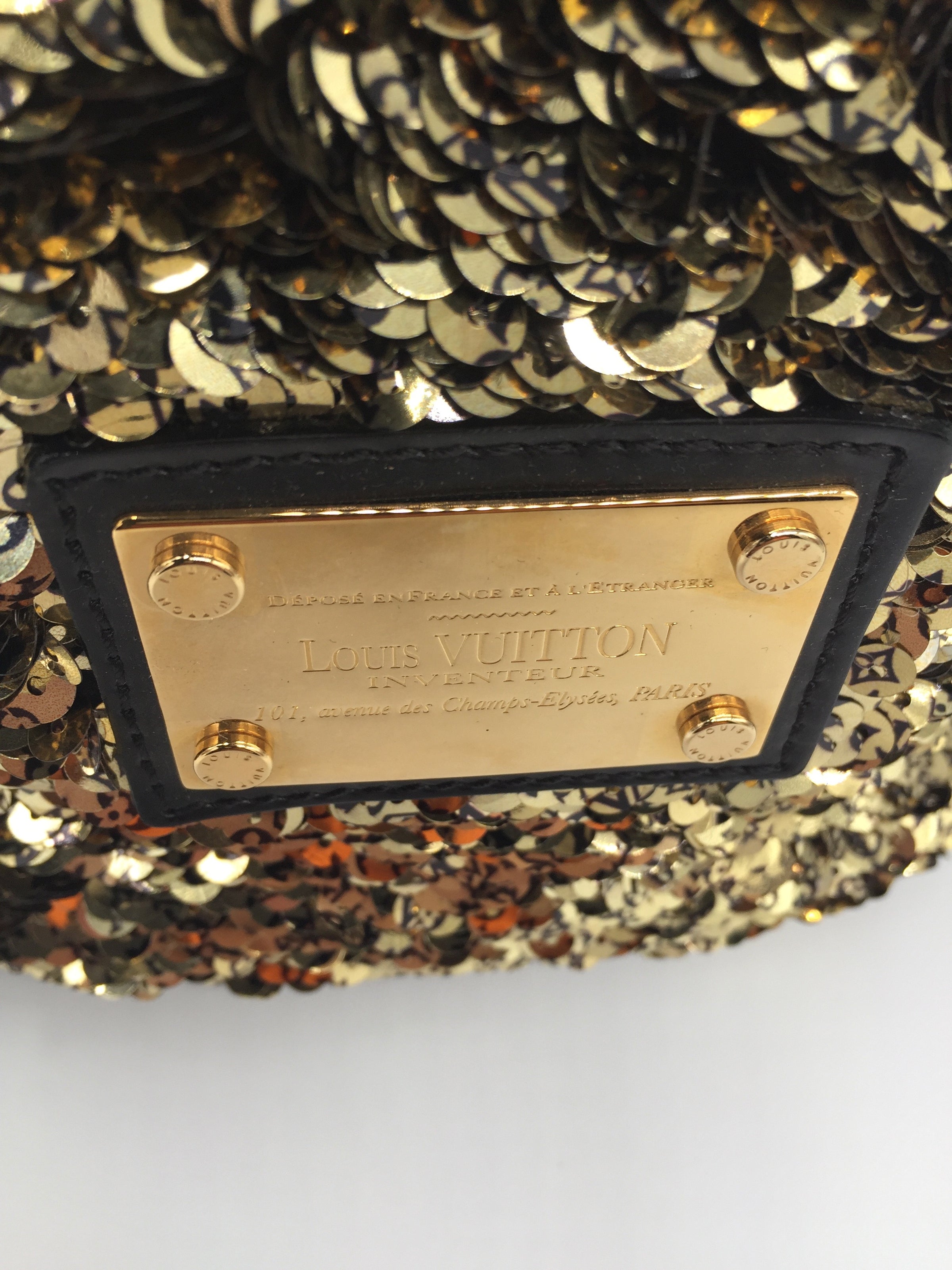Louis Vuitton Sequin Mini Noe Rococo Bag