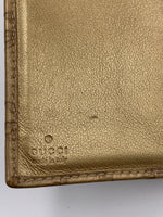 GUCCI GG Golden Brown 6-ring Agenda Planner