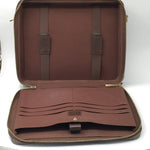Sold-LOUIS VUITTON Damier Ebene Porte Ordinateur Sabana Laptop Bag with Strap N53355