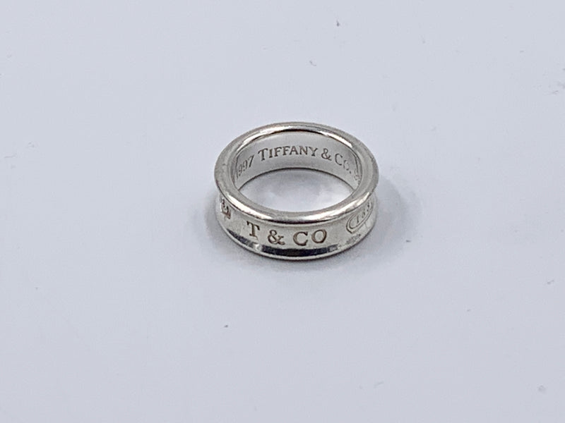 Sold-Tiffany & Co 925 Silver Ring Size 6 1/4