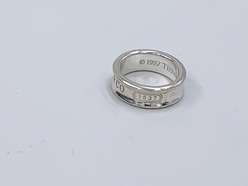 Sold-Tiffany & Co 925 Silver Ring Size 6 1/4