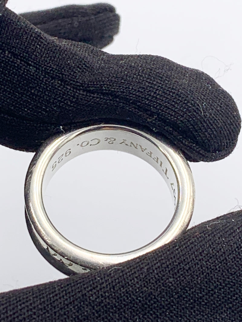 Sold-Tiffany & Co 925 Silver Ring Size 6 1/4