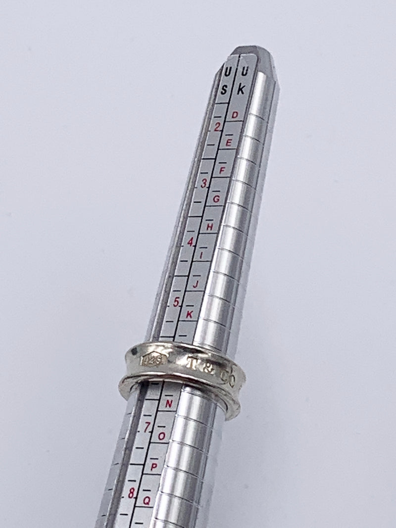 Sold-Tiffany & Co 925 Silver Ring Size 6 1/4
