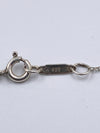 Sold-Tiffany & Co 925 Silver Atlas Collection Bar with Necklace